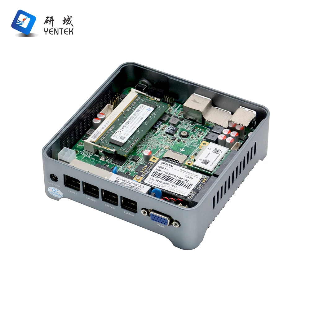 4 Intel Gigabit LAN Mini PC Firewall Router 4GB Ram 32GB SSD Mini ITX Intel x86 Single Board Computer並行輸入 : ACEMAGIC V1 Mini PC Computers, Intel Twin Lake N150