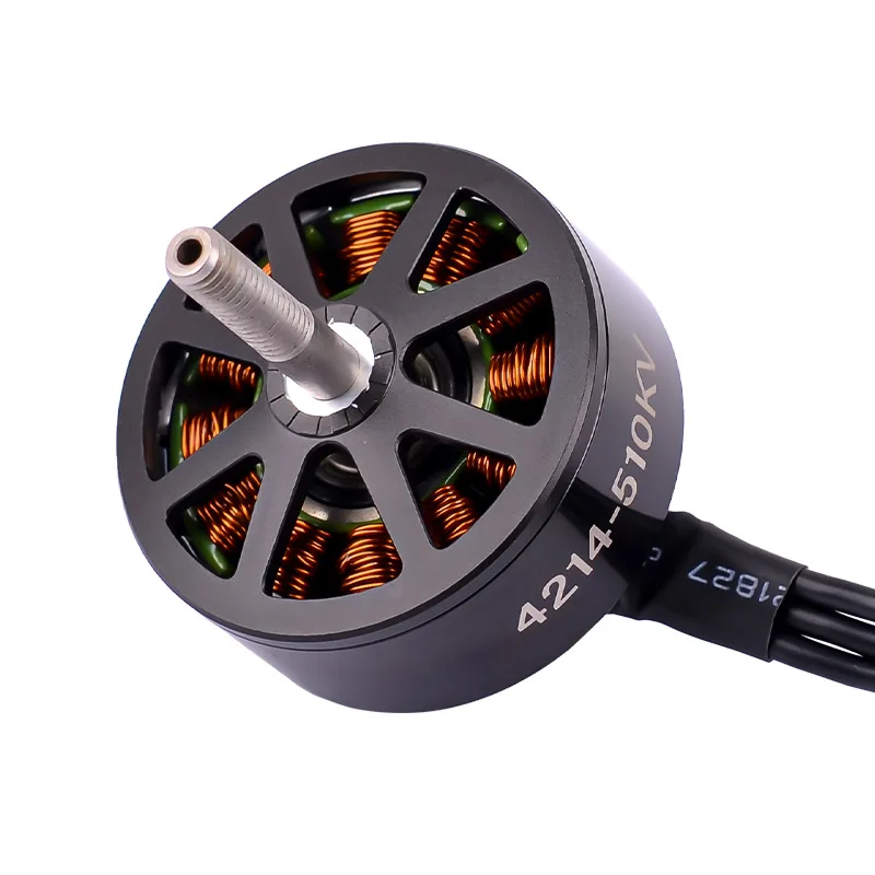 4214 510KV Aluminum Alloy Casing Metal FPV Brushless Motor 6-12S Voltage High Torque Good Heat Dissipation for RC Drone Quads