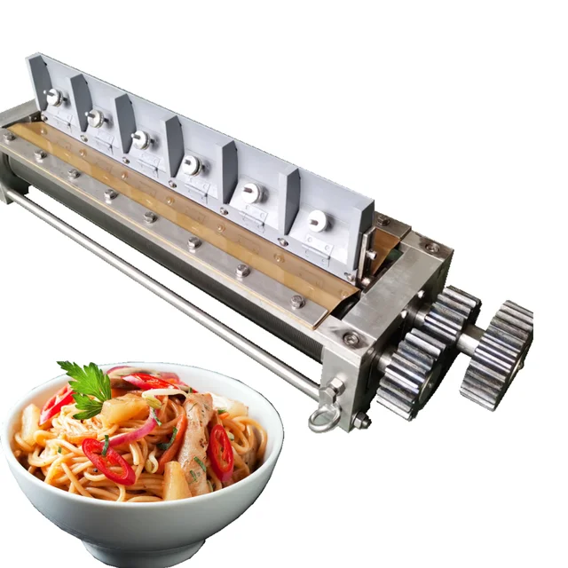 Commercial Ramen Noodle Making Cutting Machine for Automatic Noodle Maker Cutter