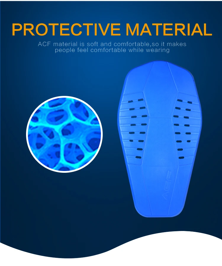 CE Protective Motorcycle Armor Set Internal Protector Pads Back Protector Motorcycle & Auto Racing Waterproof Sportswear Support