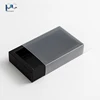 Black paperboard frosted sleeve