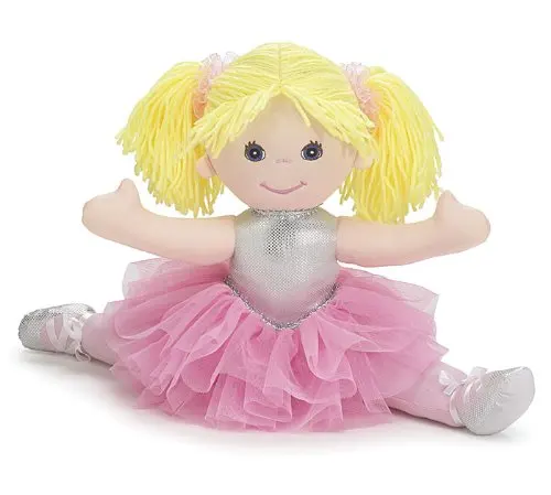 Stuffed Soft Plush Girl Ballerina Doll With Tutu Skirt Wholesale