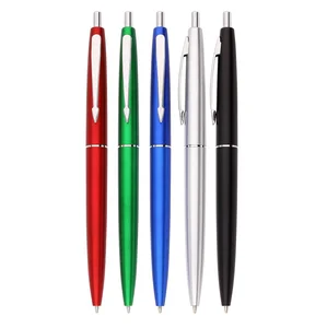 Fancy Cool Item Product Metallic Barrel Business Gift Hotel Ball Pen with Personalized logo Slim Ballpoint Pen