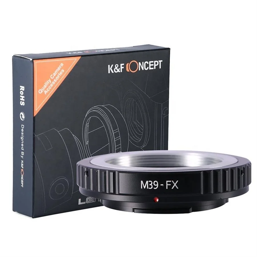 KF Concept Lens Mount Adapter for M39 Lenses on Fuji X-pro1