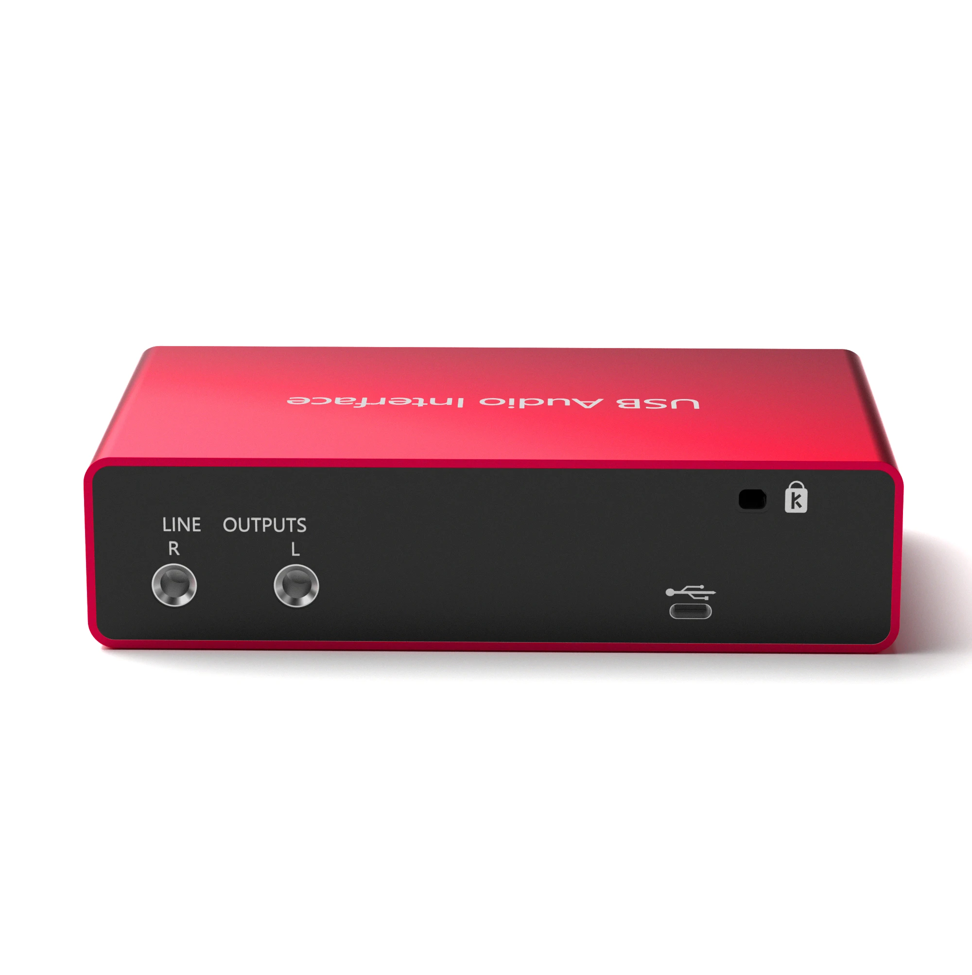 48v Phantom Power Usb Audio Interface Studio External Usb Sound Card