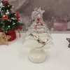 árbol de navidad transparente