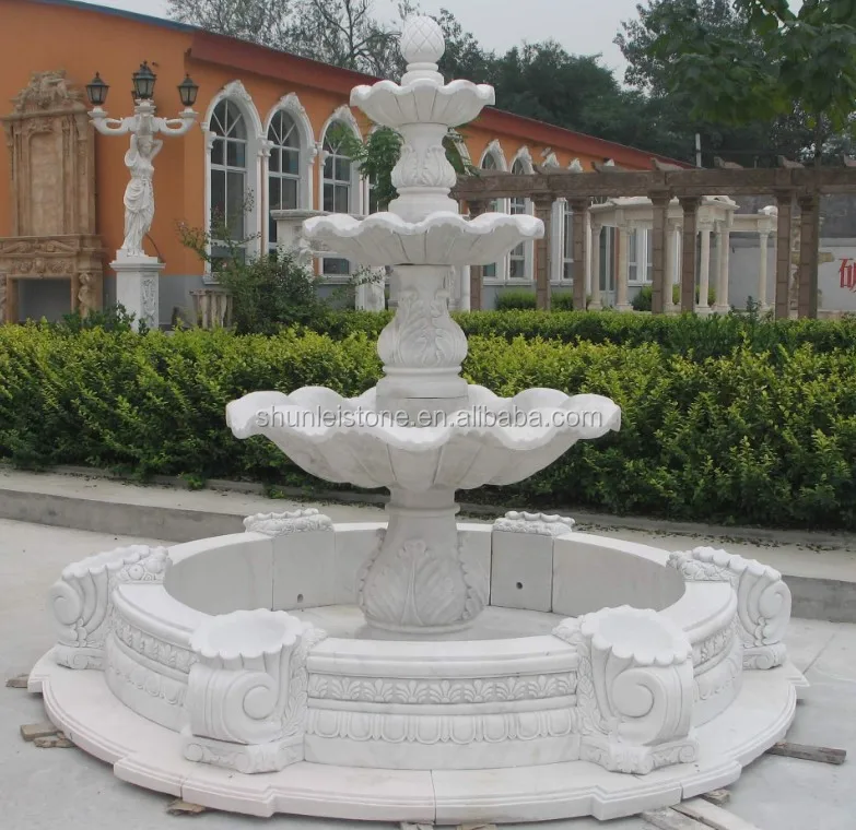 marble fountain