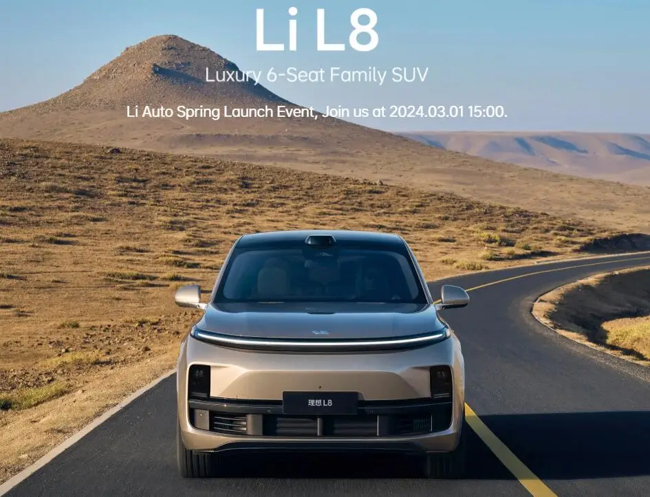 Li Auto L9 Dimensions Length Width Height Wheelbase 2024 Li Auto L7 L8 L9 Electric Car Large Lixiang China New Energy