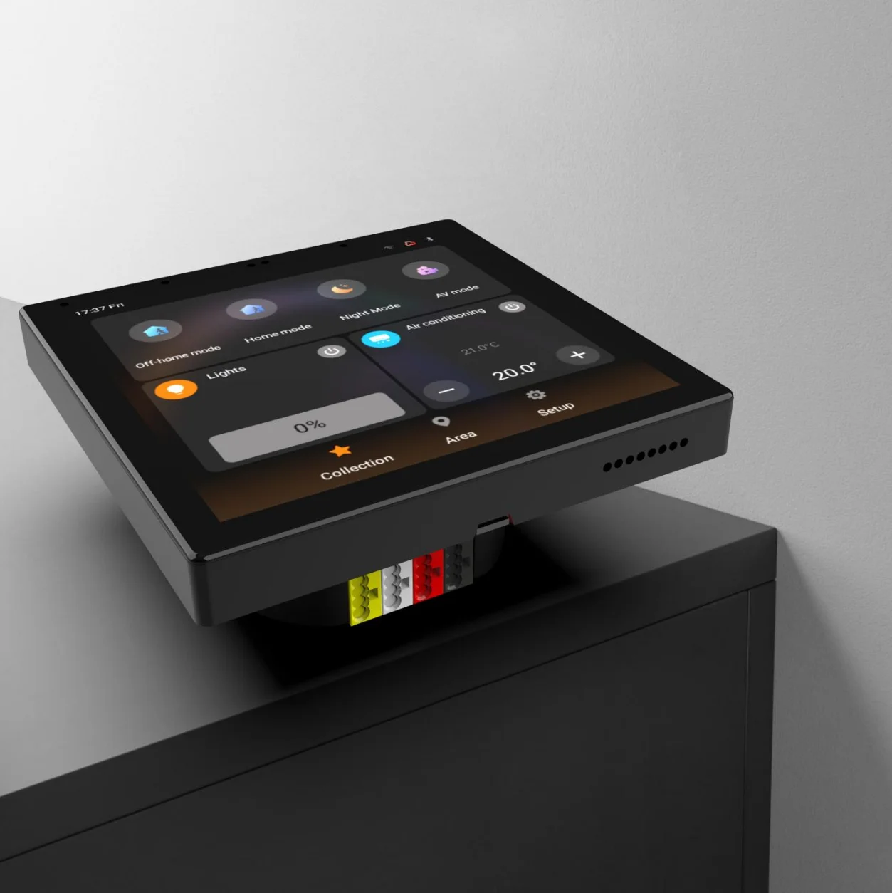 KNX  4inch Smart Touch Panel Supports Multiple Scenes and Devices  Support POE Power Supply