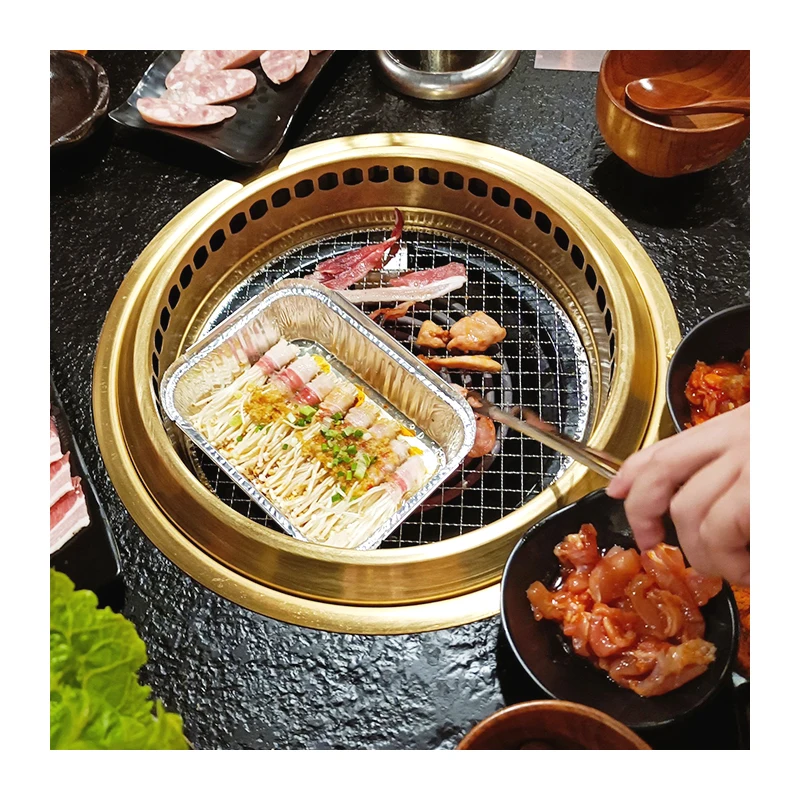 Pinnovo Korean Restaurant Table Top BBQ Grill Yakiniku