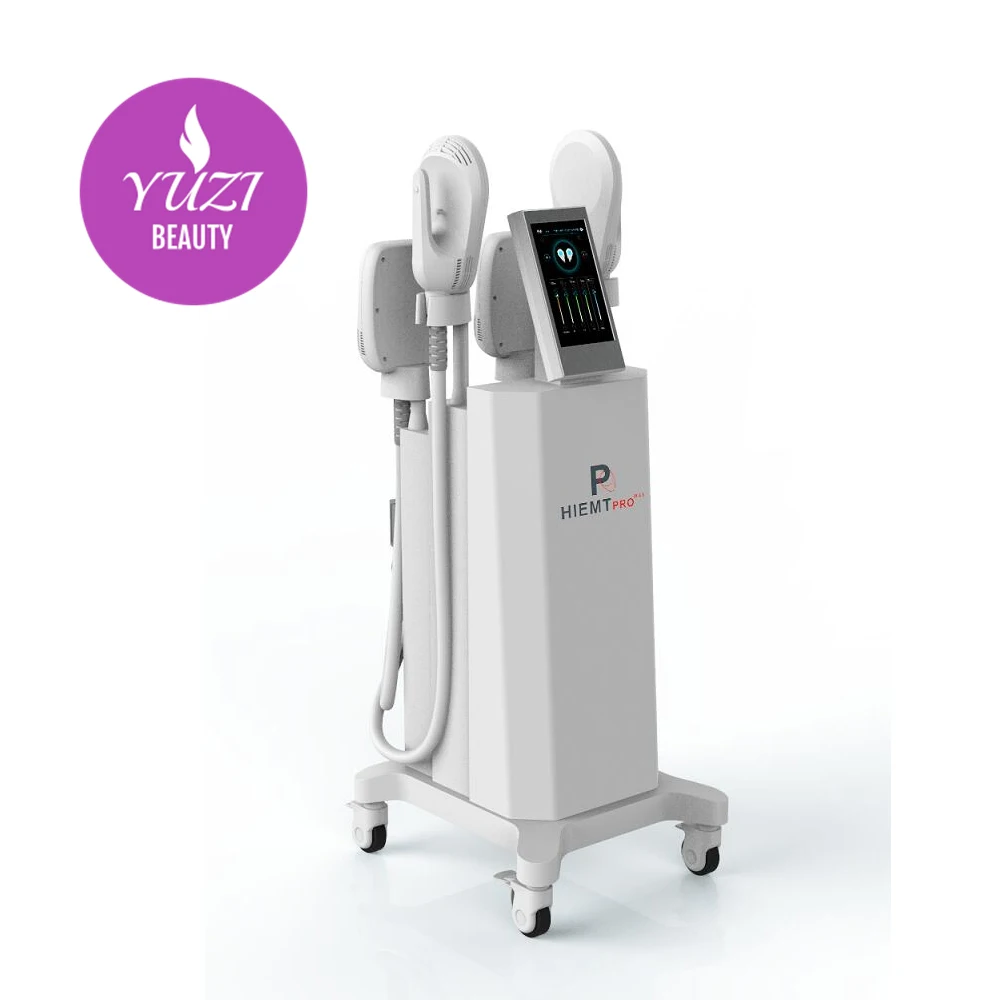 High Quality 4 Handles 7 tesla Hiemt Pro emslim Beauty tesla Ems Body Sculpting Machine