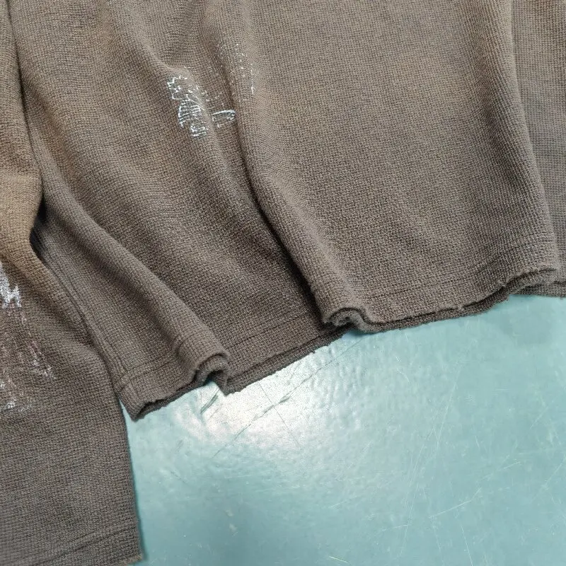 High Quality Oversized Vintage and Washed Styles Cotton Drop Shoulder Men's Crew Neck Sweatshirts gallery 4