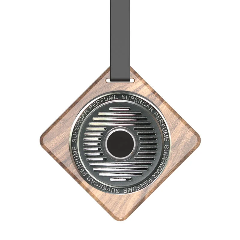 Personalized Custom Logo Car Paper Box Air Freshener Perfume Hanging Scents Air Freshener Case for Car Air Freshener
