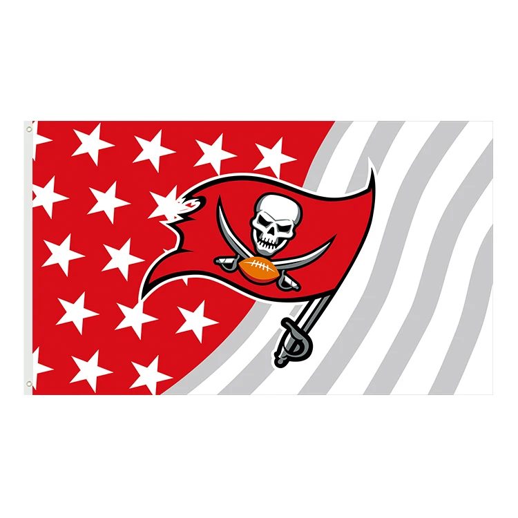 Lids Tampa Bay Buccaneers WinCraft Double-Sided Slogan Car Flag