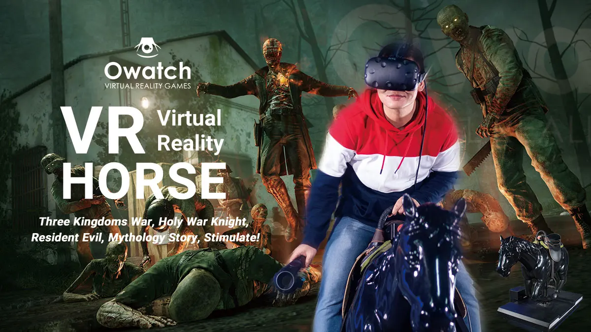 Amusement Ride Exercise Racing Horse Vr Horse Riding Simulator For Sale