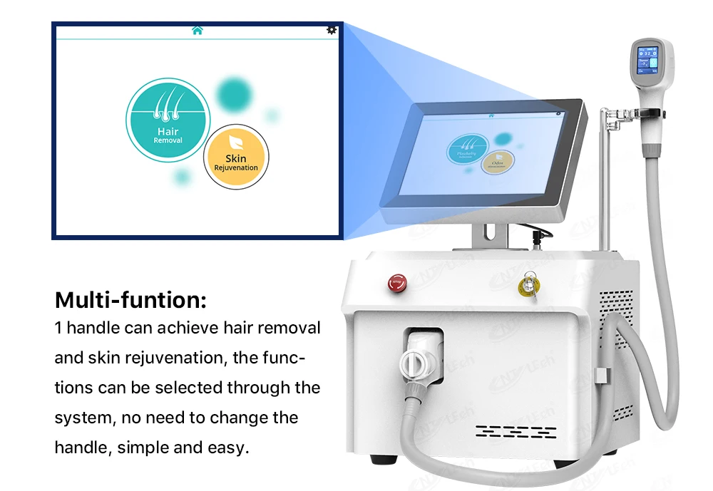2022 Promotion Price Beauty Machine Portable Painless Trio Diode Laser