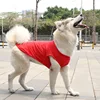 Pure red cotton vest