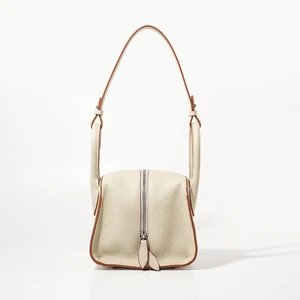 Hot Sales OEM Fashion Simple Genuine Leather Women Shoulder Bag Unique Retro Real Leather Women Handbag