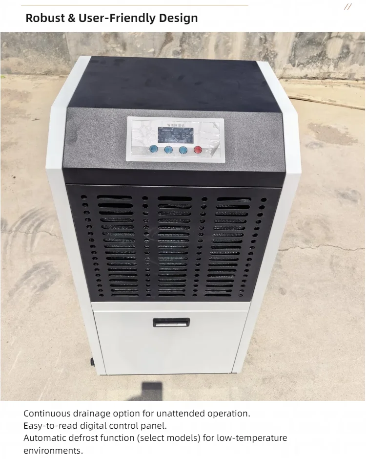 Industrial Dehumidifier, 158L/day, 2600W - detail 26