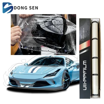 1.52*15m 6.5mil TPU PPFClear Car ppf Film Anti-yellow Anti-scratch Self Healing Car Paint Protection Film