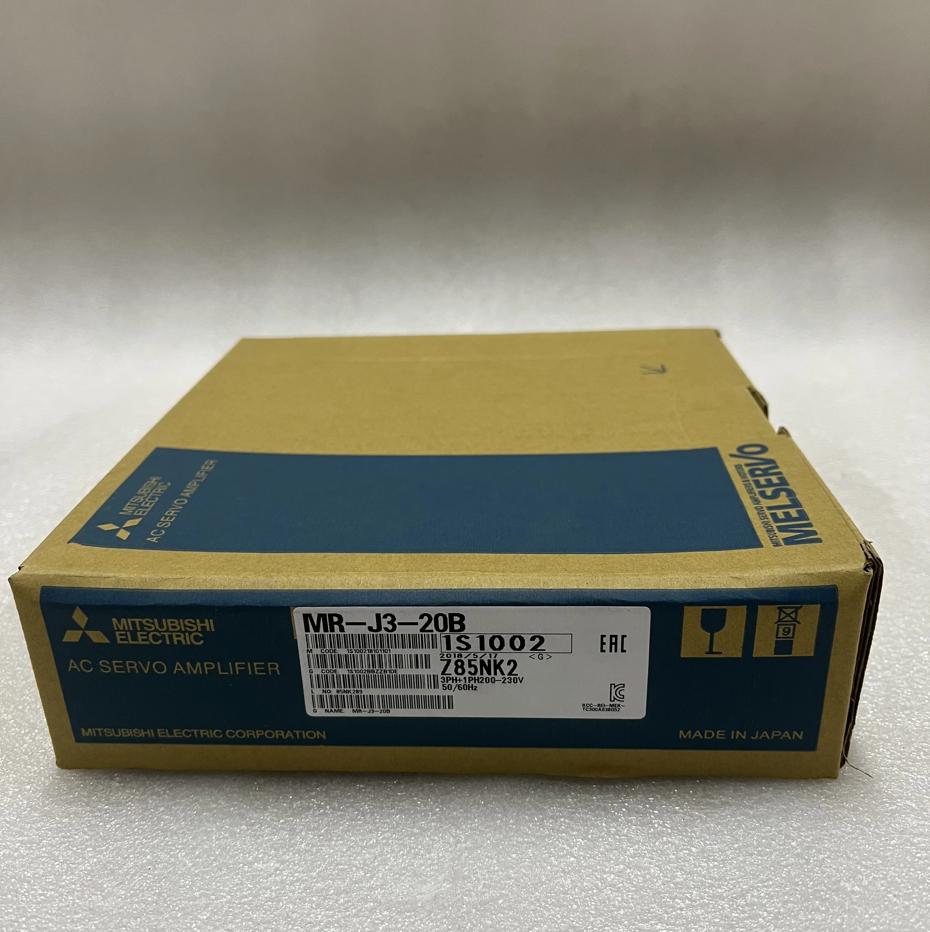 Mitsubishi AC servo amplifier MR-J3-20B