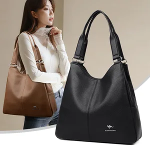 Designer Brand Handbags KAIDIFEINIROO Luxury Shoulder Bags for Women PU Leather Top-Handle Crossbody Bag Satchel Handbag