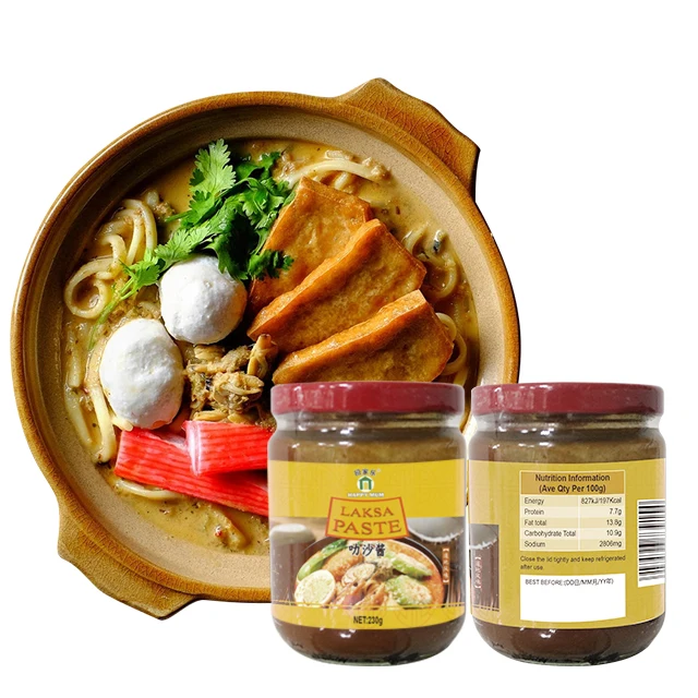 JOLION Southeast Asia Hot Seller Cooking Cuisine Laksa Curry Spicy Tasty Singapore Laksa Paste