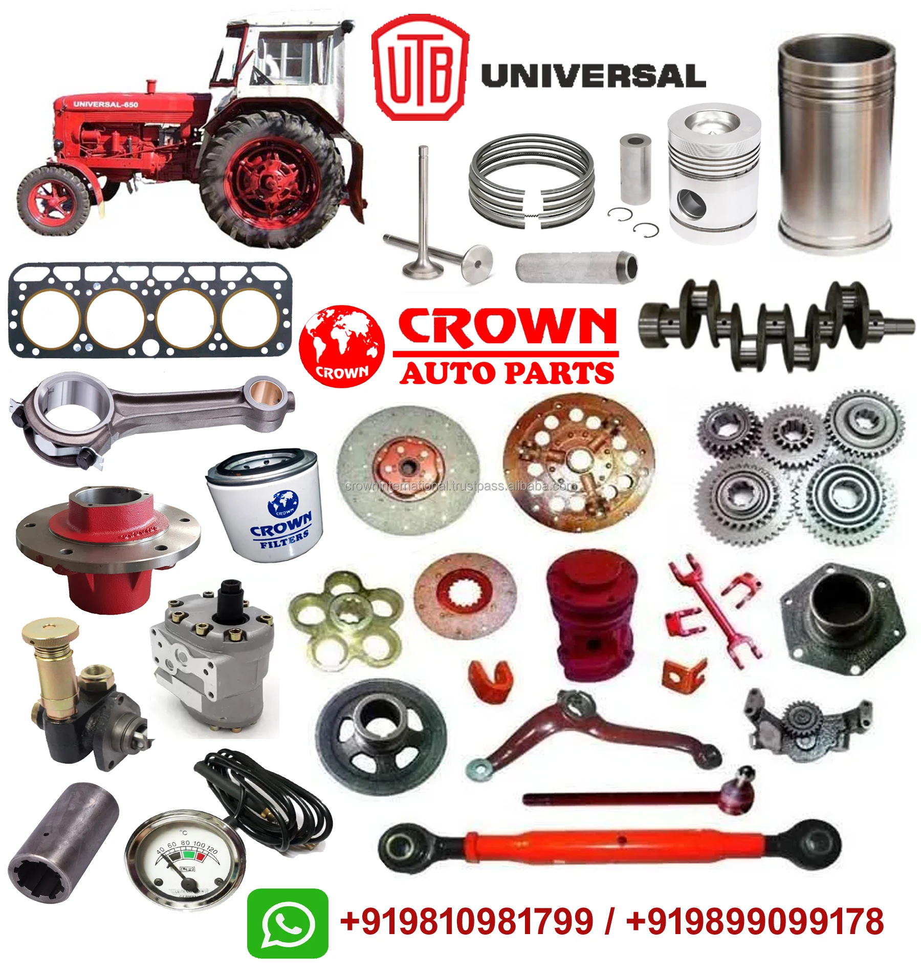 FACTORY MADE 02520008 02520008  SELF ARMATURE Fits for UTB Universal 650 651 Tractor Engine Spare Parts Aftermarket Supplier