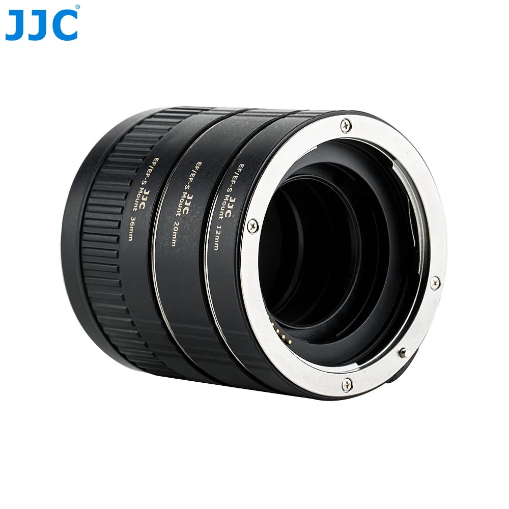 JJC AET-CS(II) Camera Automatic Extension Tube for Canon EF/EF-S Mount, for Macro Photography