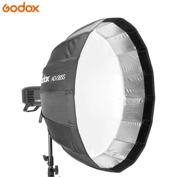 Godox AD-S65S 65cm Silver Deep Parabolic Softbox with Honeycomb Grid Godox Mount Softbox for AD400PRO ML60 ML30 product image