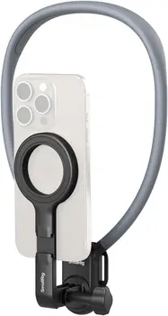 For SMALLRIG Capacity Magnetic Phone Holder Compatible for iPhone 16 15 14 13 12 Android Phones Neck Mount for POV/Vlog Selfie detail image