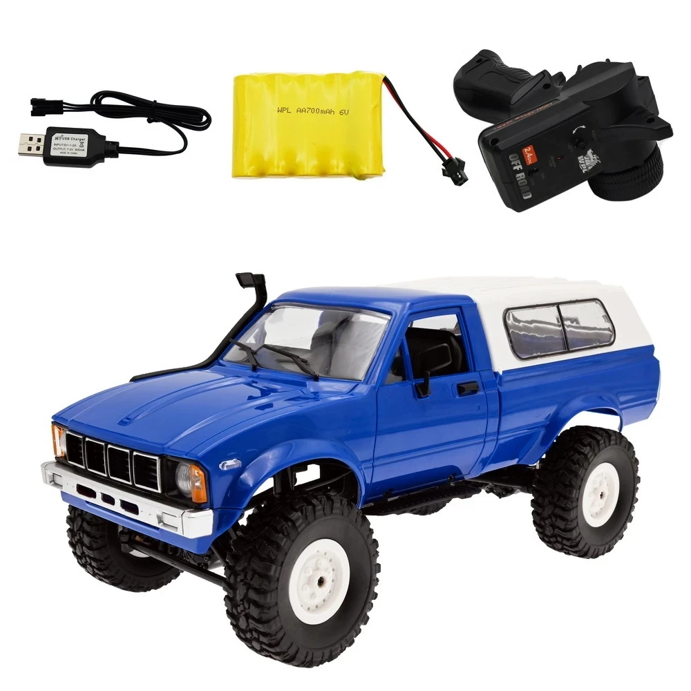 卸売Wpl C24 RTR 1:16 2.4GロッククローラーRcカー4X4オフロード