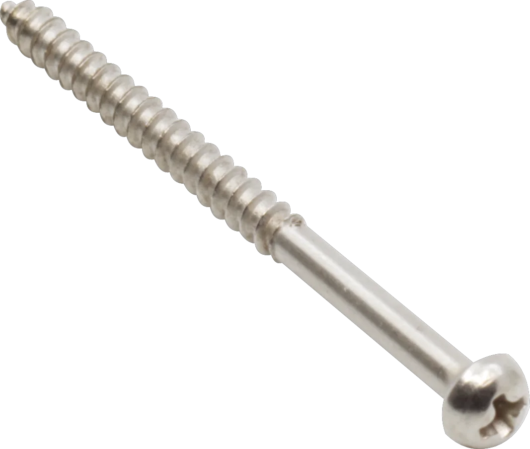 Wood screw. Прецизионный болт. Высокоточные винты x0.25. Round head.