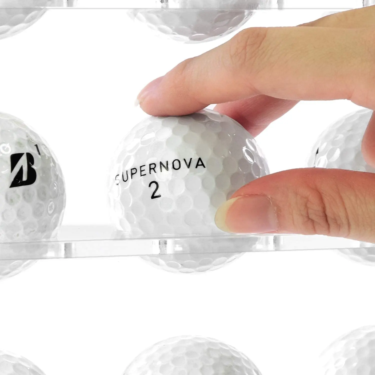 Golf Ball Display Case for 20 Ball Golf Ball Holder Golf 