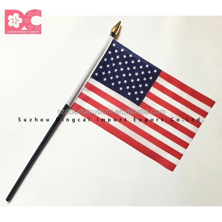 14x21 Cm Trans Woman Power Mini Flag Hand Held Small Miniature Rainbow