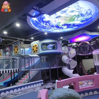 Dream customizable theme diversified design attractive macaron style kids play area indoor playground equipment for children