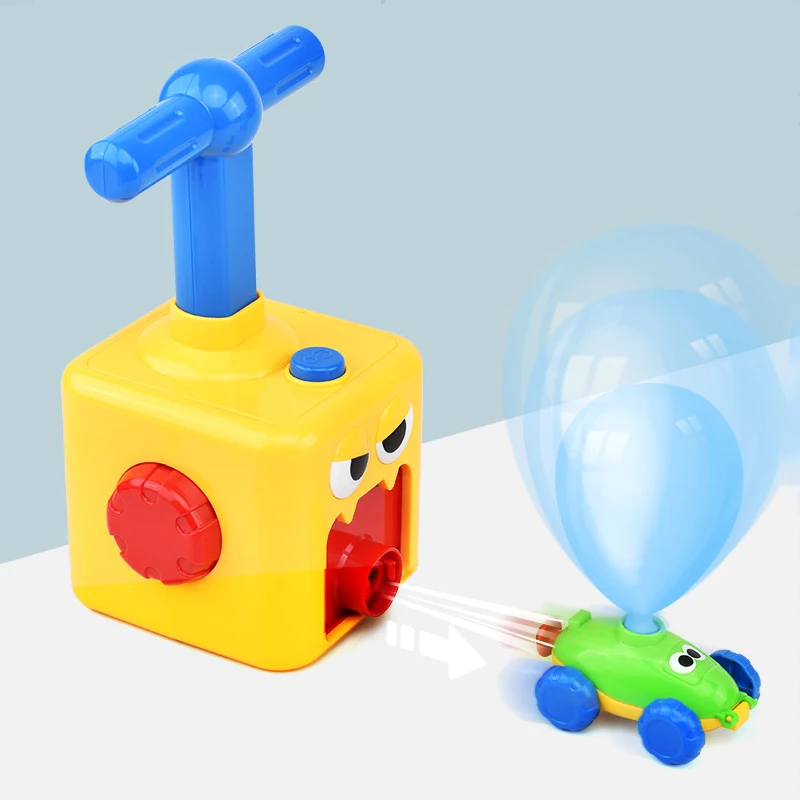 Giocattolo Auto A Palloncino | Set Con Pompa Manuale | Gioco Aerodinamico Per Bambini
