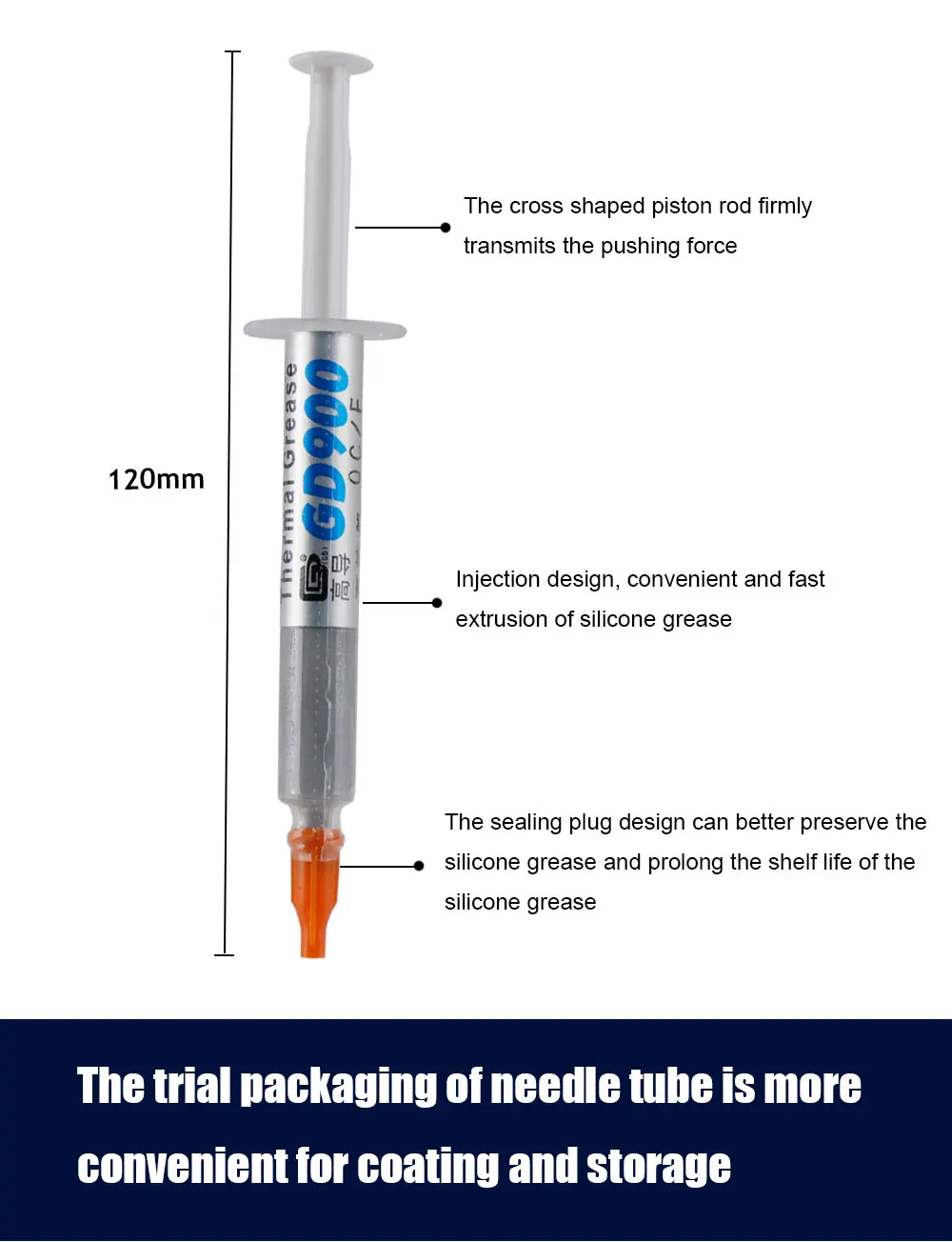 Heat Sink Cpu Filler Material Silicone Compound Adhesive Thermal Paste