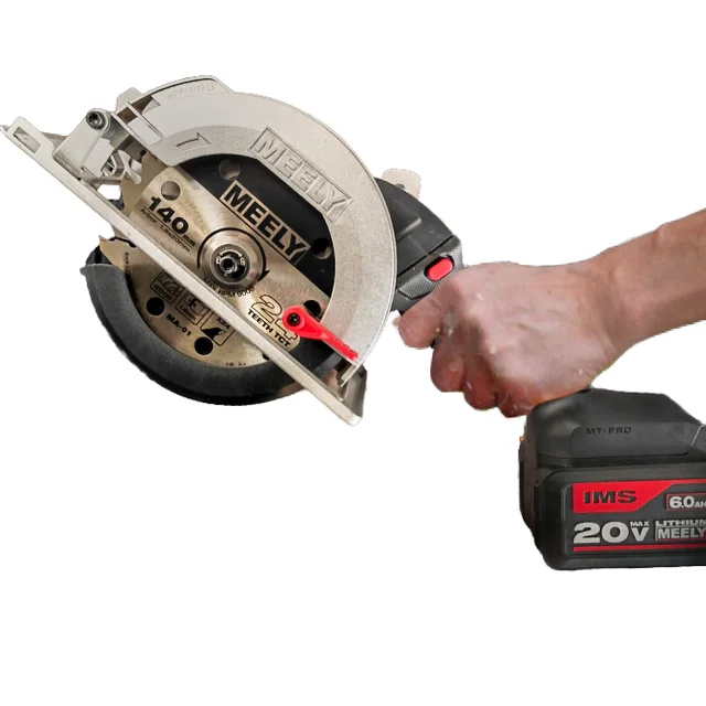 Multifunctional Household Power Drill 20V Brushless Lithium Battery Single Hand Saw Round Design