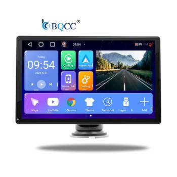 BQCC 9inch 2+32GB 4+64GB Car Stereo Android 13 Radio with Wireless Carplay Auto GPS Wifi & BT Portable DSP & Amplifier VW Cars