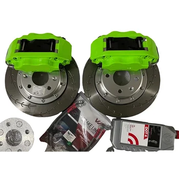 Lightweight  cheap price car brake caliper kit  7600 4 pot pistons caliper  for Mazda toyota corolla camry fit RIMS 15 16 inch
