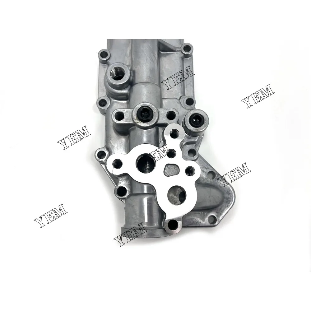 6D105 Oil Cooler Cover 6136-6-211 for Komatsu Engine. 4