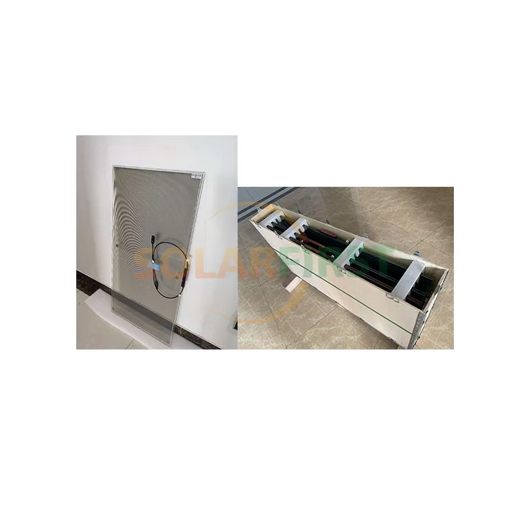 Bipv Solar Glass Cdte Cigs Panels 46W 52W 61W 69W Transparent Thin Film Solar Panel