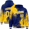 Yellow  Royal Blue