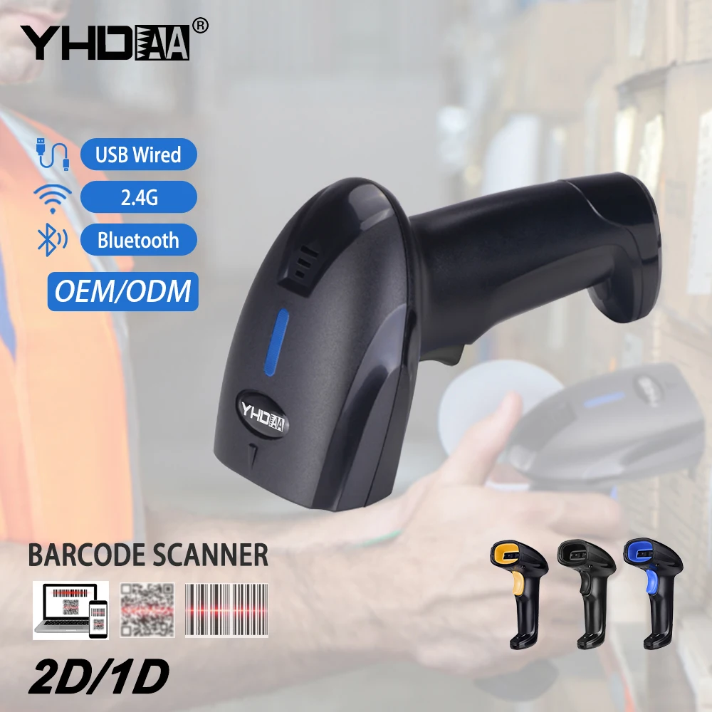 2D High Resolution Barcode Scanner - YHD-1100D for Smartphones