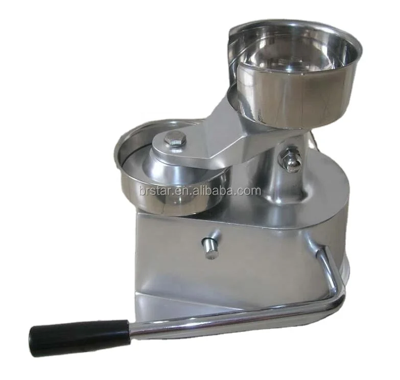 Manual hamburger press for 130mm patties