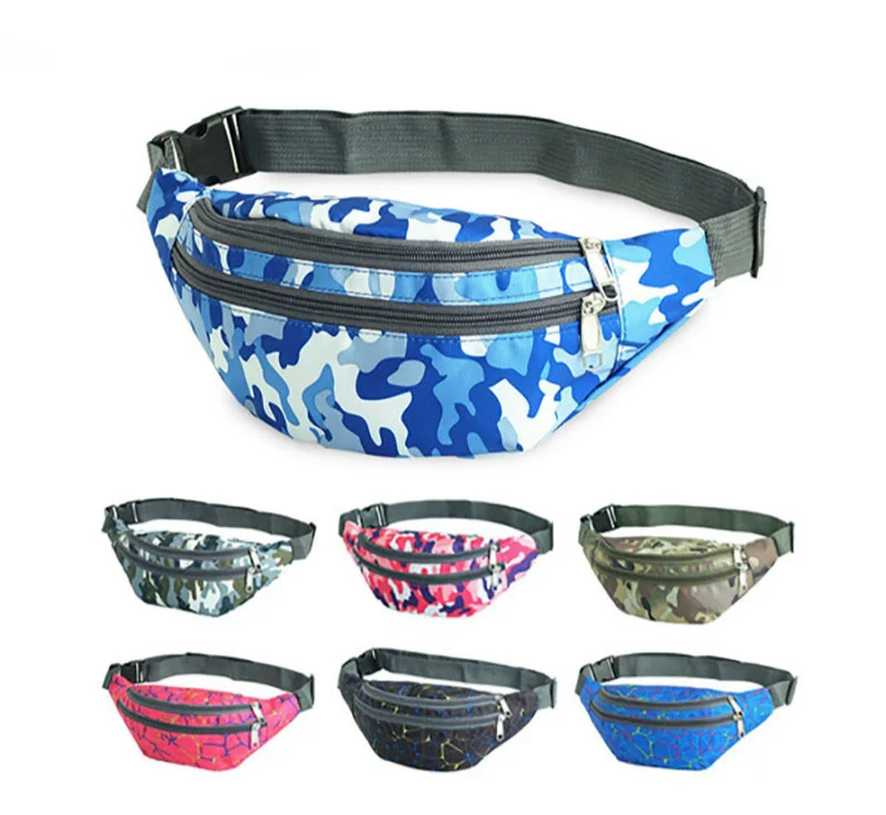 Wholesale Waist Bag Customize Logo Men Fanny Pack Fashion Waist Bag