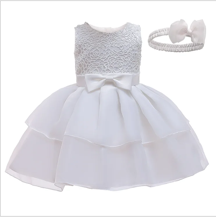 D0116 Latest Children Girls Summer Frock Designs Birthday Party Dresses Baby Princess Baby Girl Party Dress