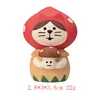 Gato hongo pañuelo rojo