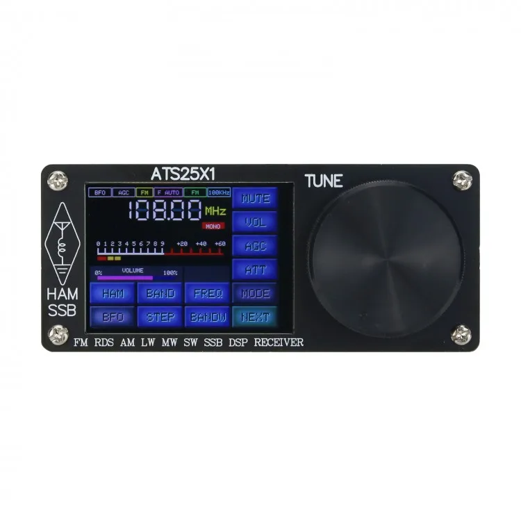 ATS-25 Si4732オールバンドラジオ受信機FM RDS AM LW MW SW SSB DSP受信機 (2.4インチタッチスクリーン付き)|  Alibaba.com